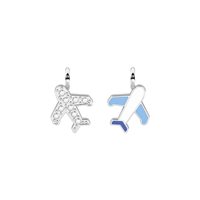 Charm Kidult in Acciaio Cristallo 741233 - 741233